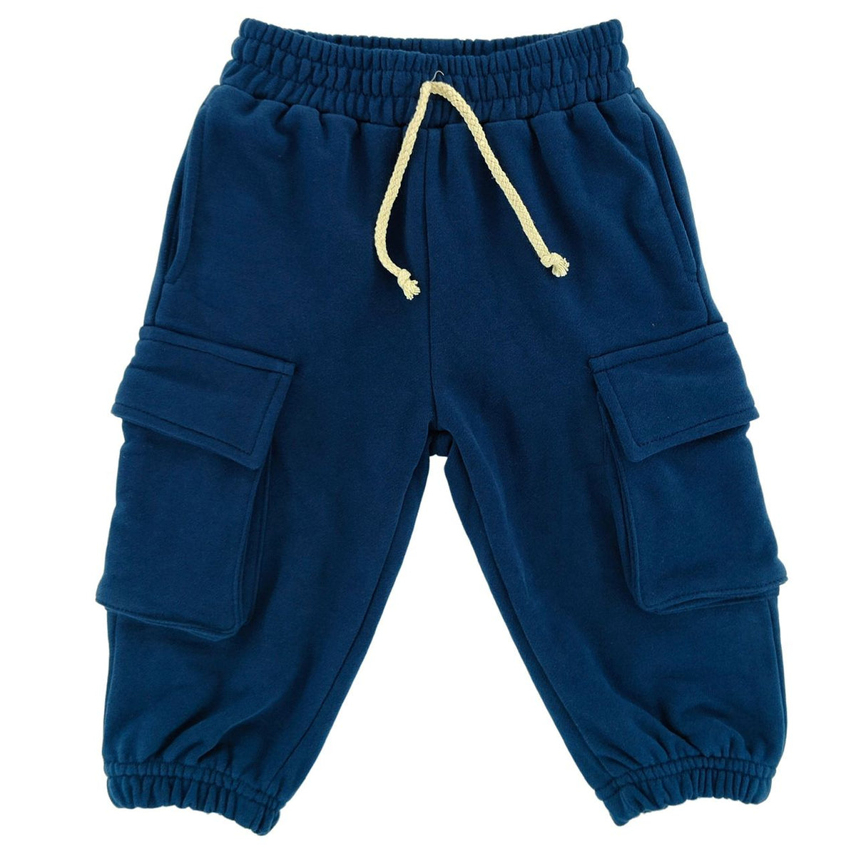 Navy Cargo Joggers