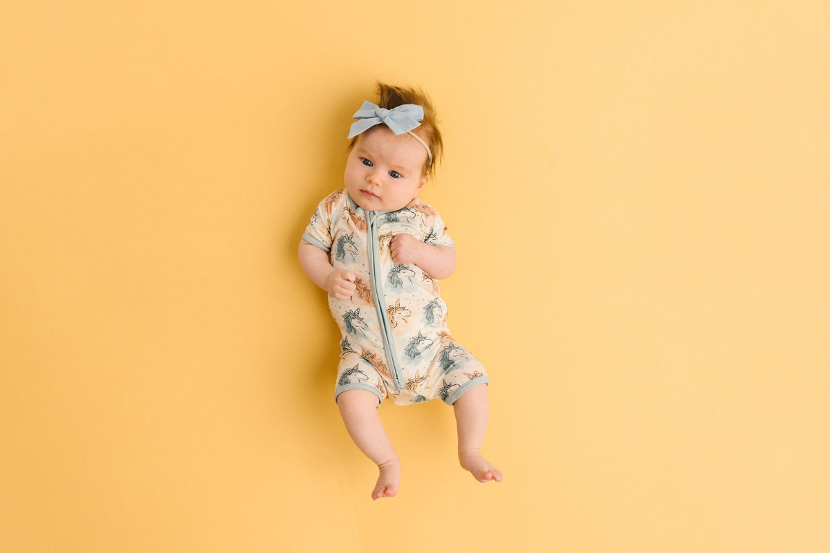 Stardust Unicorn Bamboo Short Romper