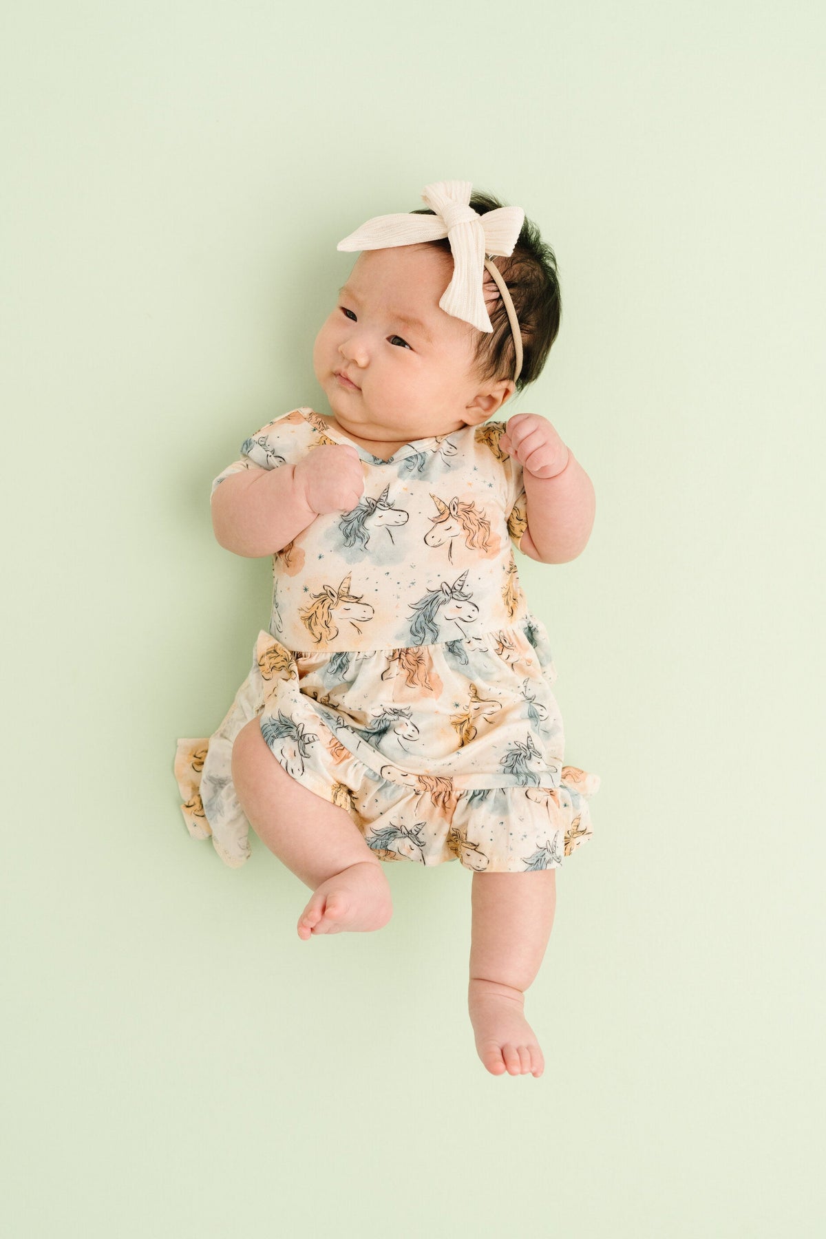 Stardust Unicorn Short Sleeve Bamboo Dress