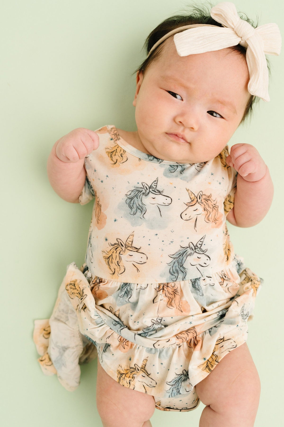 Stardust Unicorn Short Sleeve Bamboo Dress