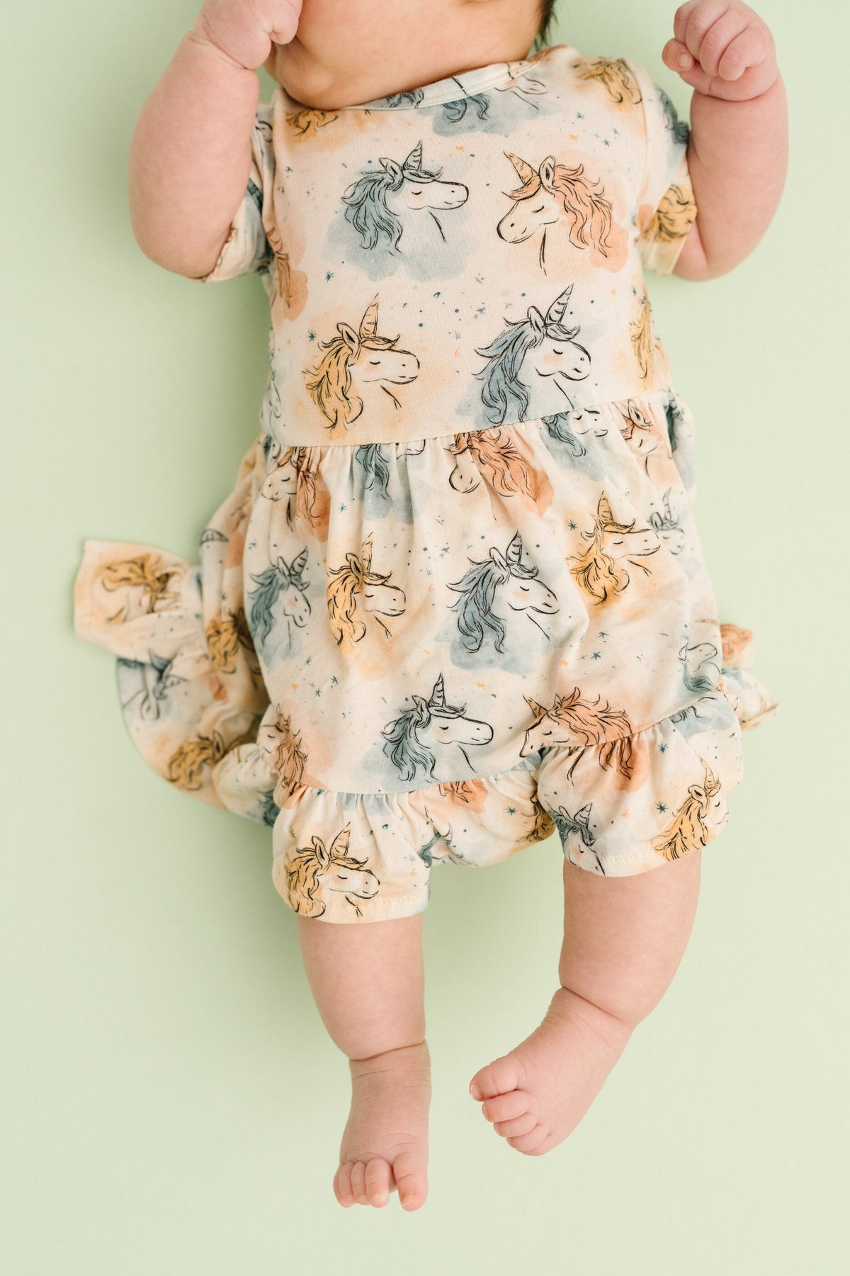 Stardust Unicorn Short Sleeve Bamboo Dress