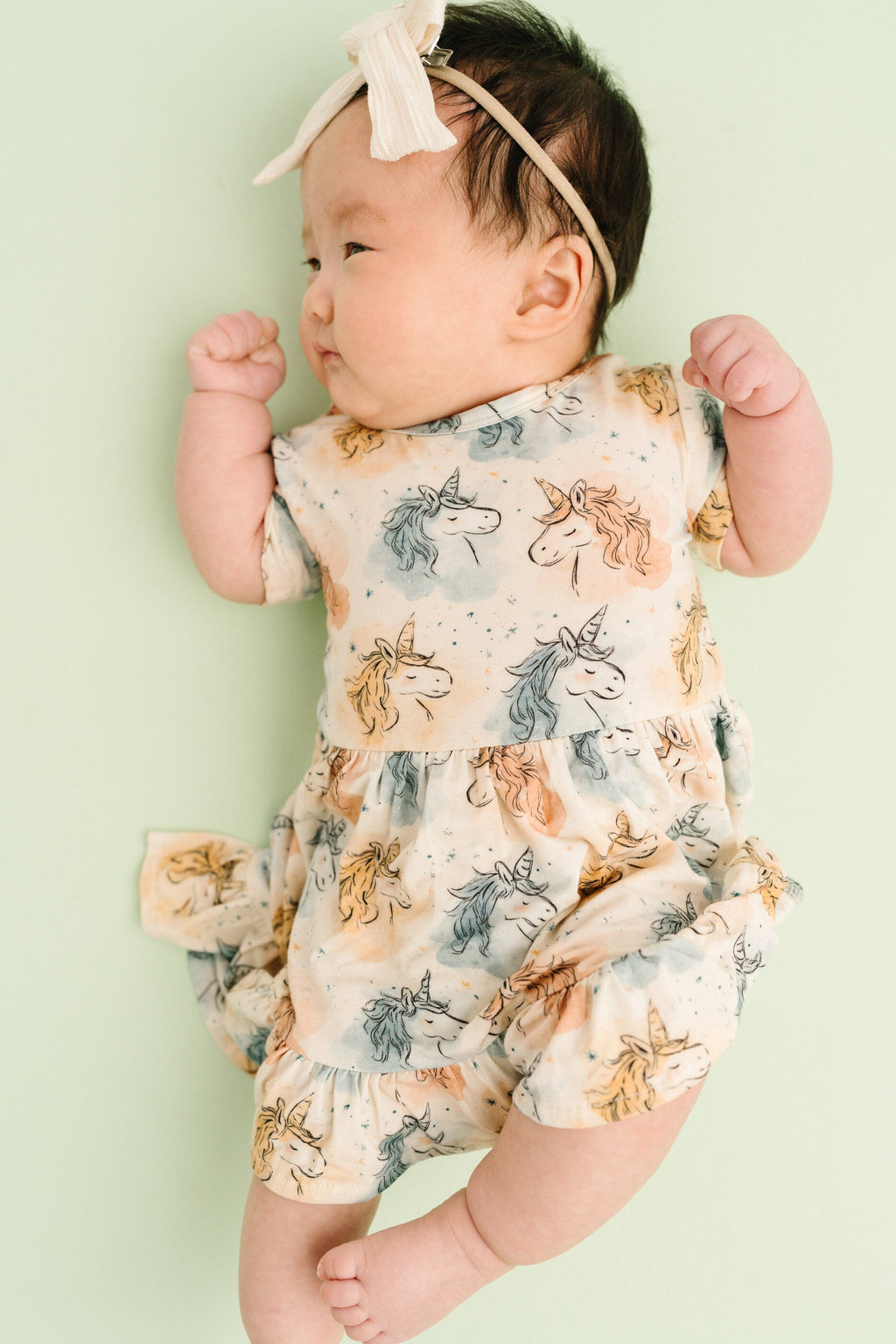 Stardust Unicorn Short Sleeve Bamboo Dress