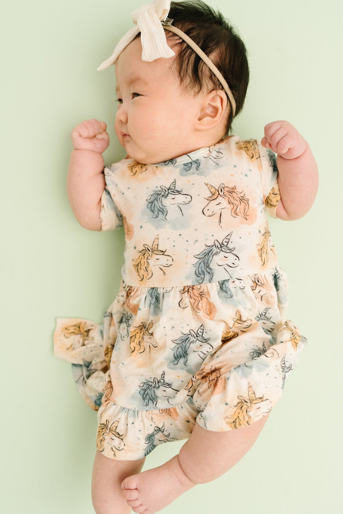 Stardust Unicorn Short Sleeve Bamboo Dress