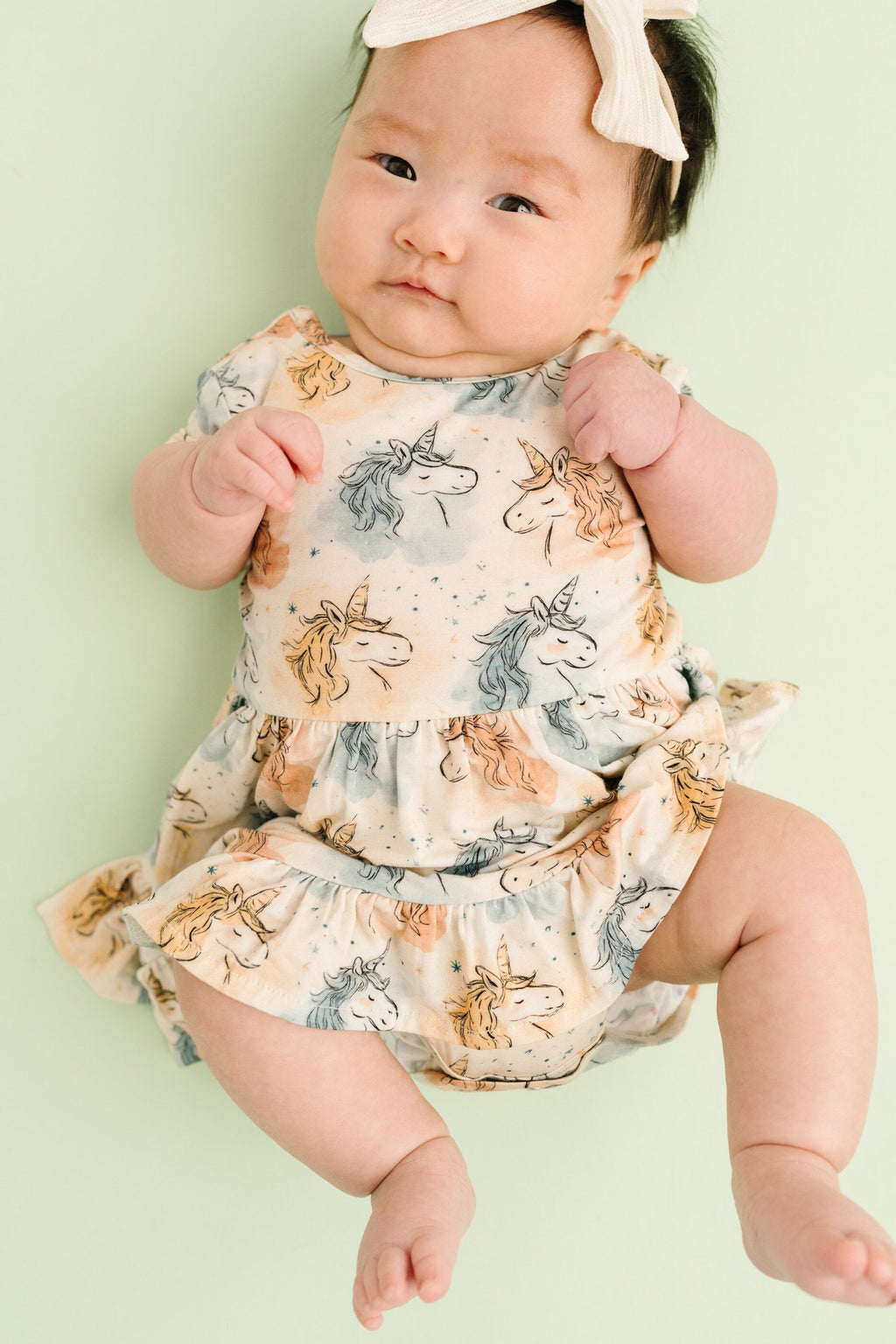 Stardust Unicorn Short Sleeve Bamboo Dress