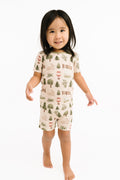 Woodland Countryside Bamboo Shorts Set