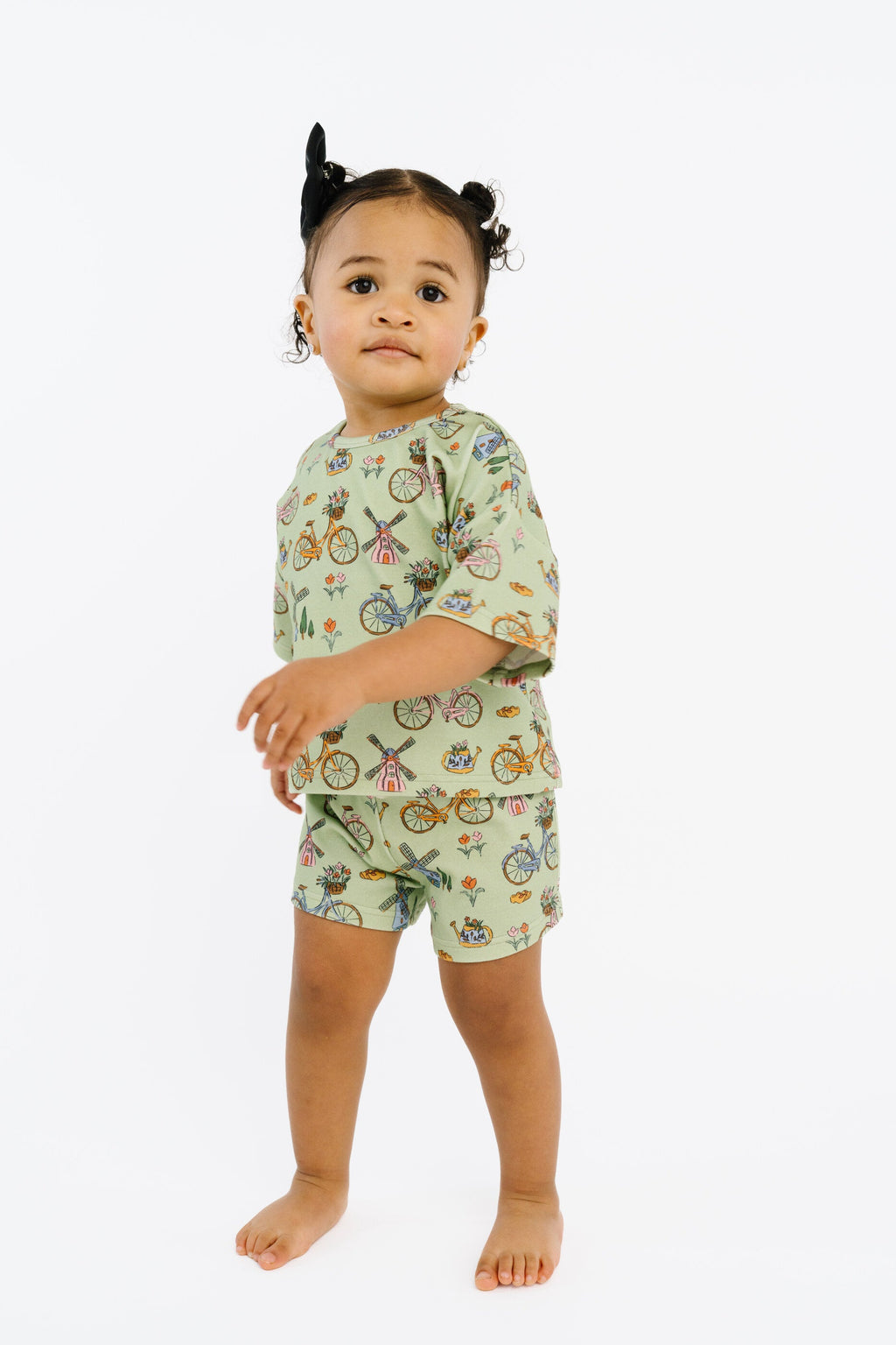 Bikes & Blooms Slouchy Set