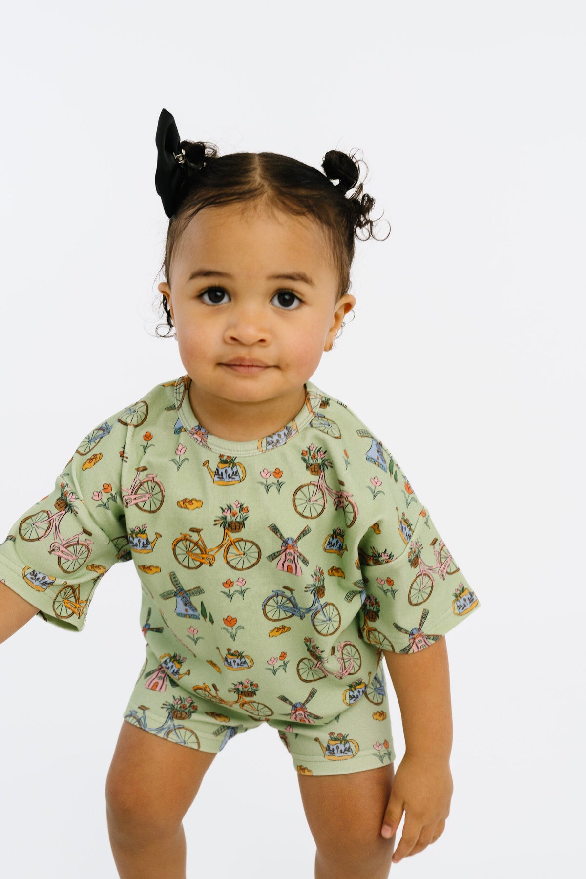 Bikes & Blooms Slouchy Set