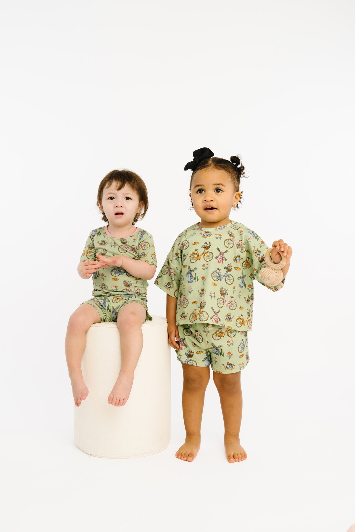 Bikes & Blooms Slouchy Set