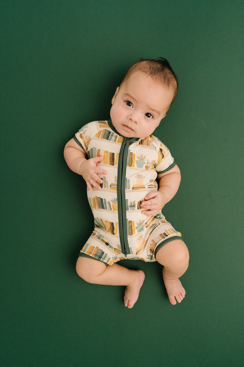 Little Library Bamboo Short Romper