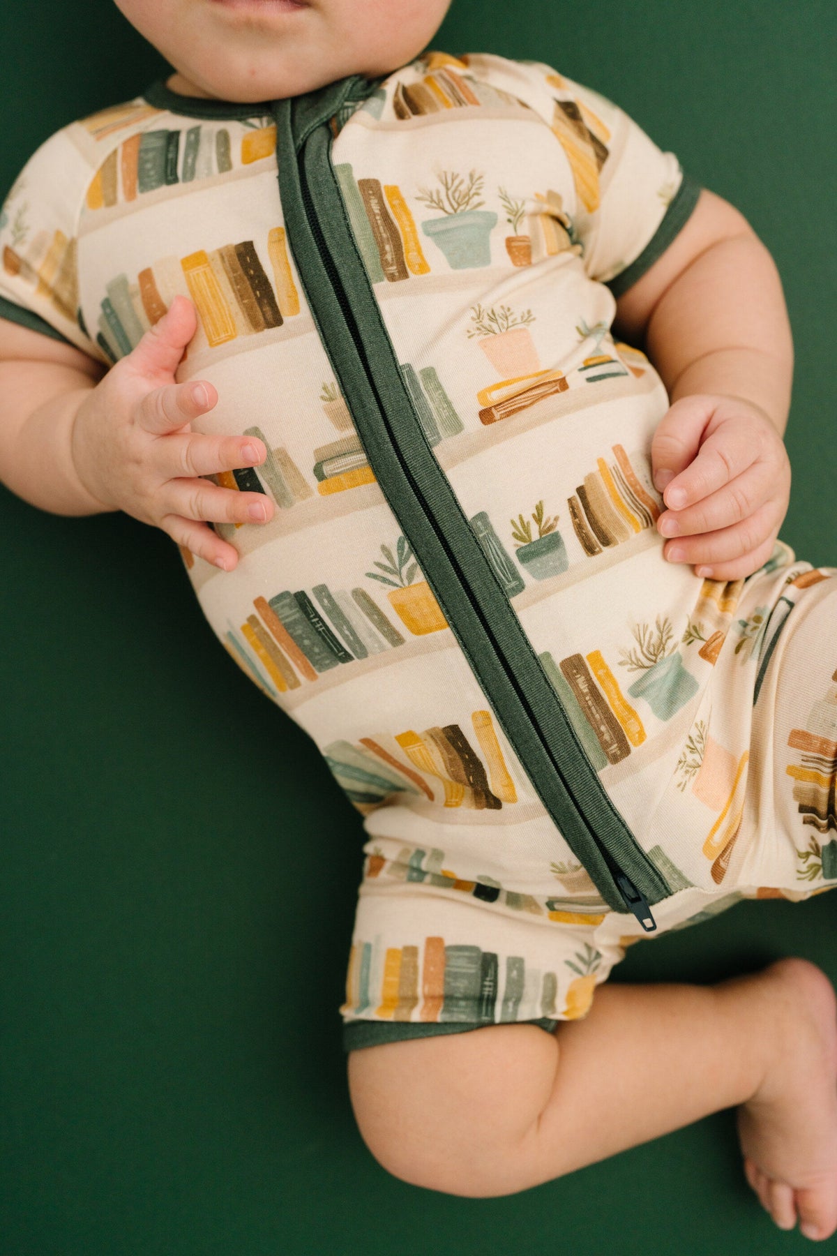 Little Library Bamboo Short Romper