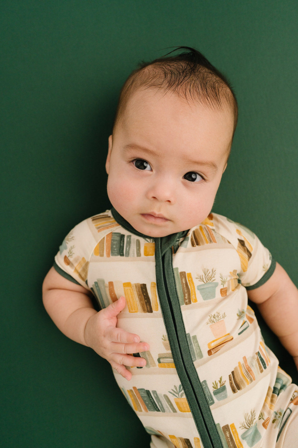 Little Library Bamboo Short Romper