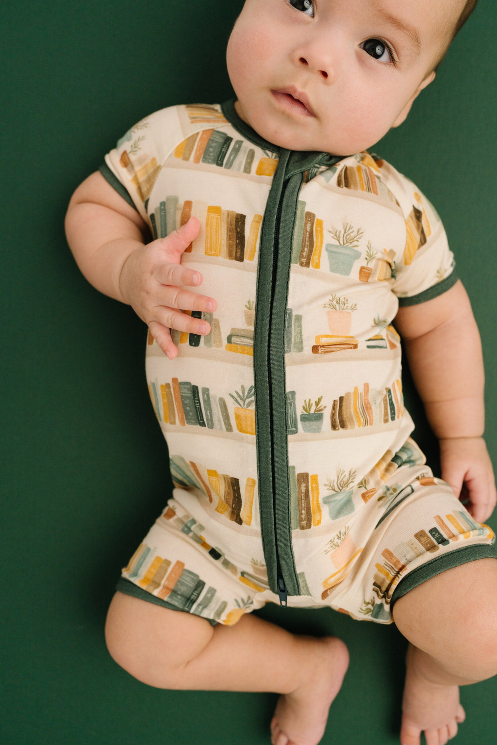 Little Library Bamboo Short Romper