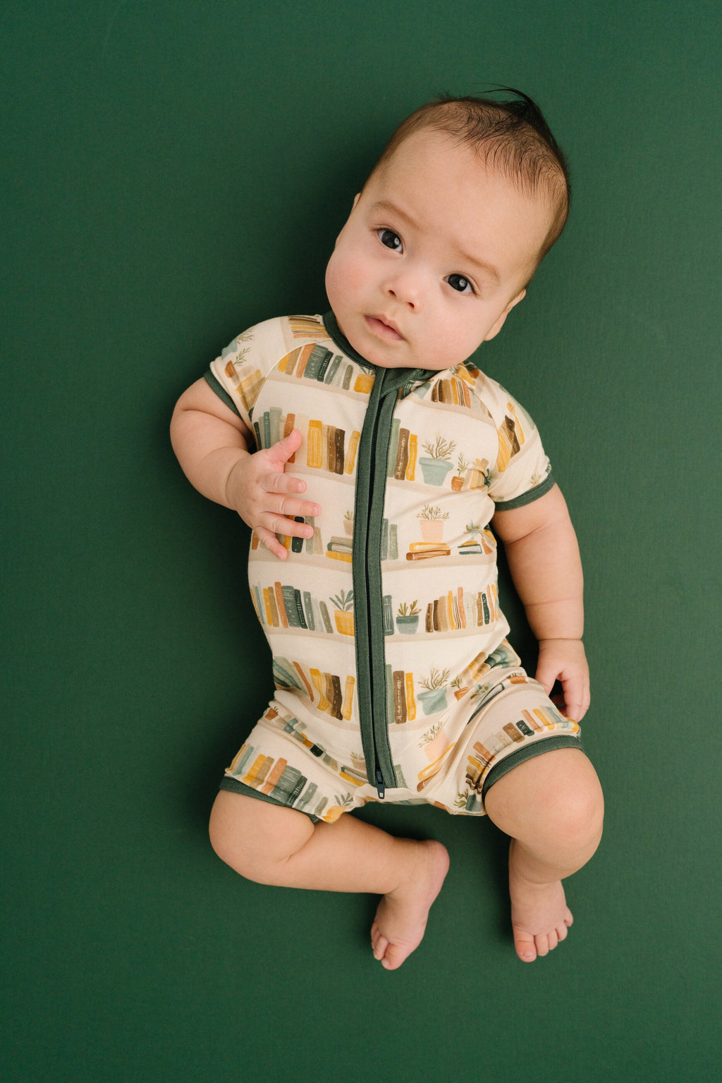 Little Library Bamboo Short Romper