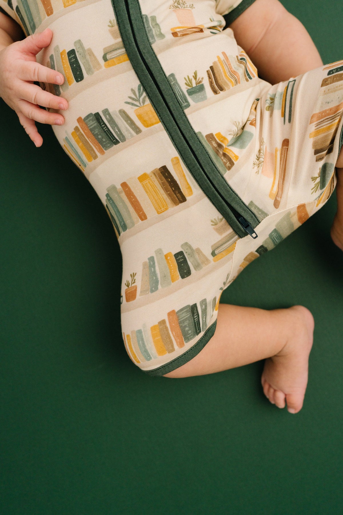 Little Library Bamboo Short Romper