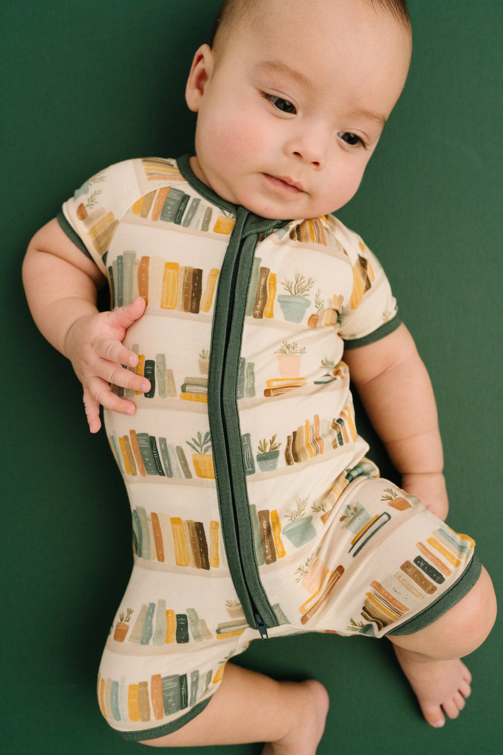Little Library Bamboo Short Romper