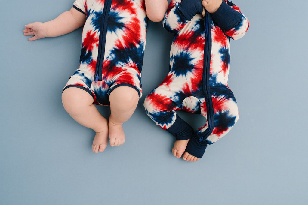 Firecracker Tie Dye Bamboo Sleeper