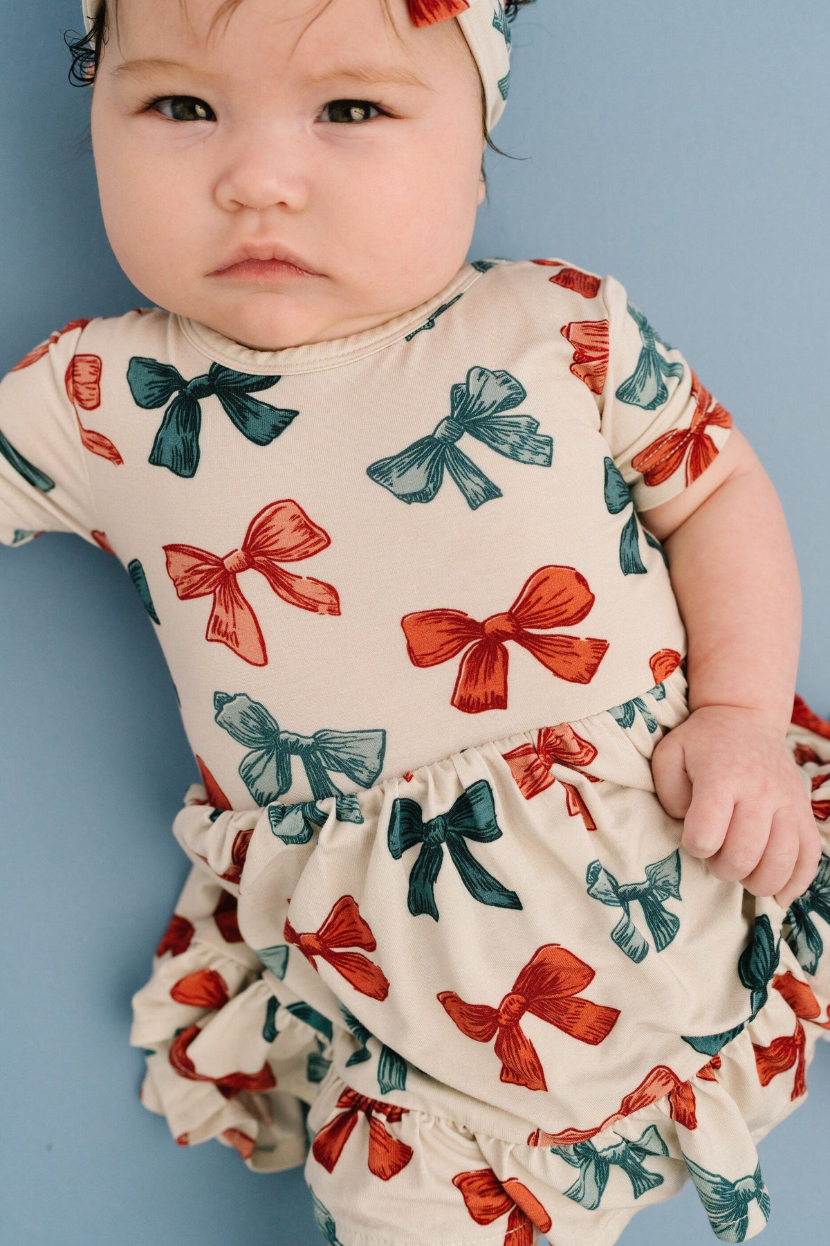 Patriotic Bows Bamboo Dress
