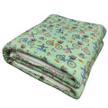 Bikes & Blooms Fuzzy Bamboo Blanket